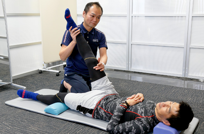 理学療法士と身体相談